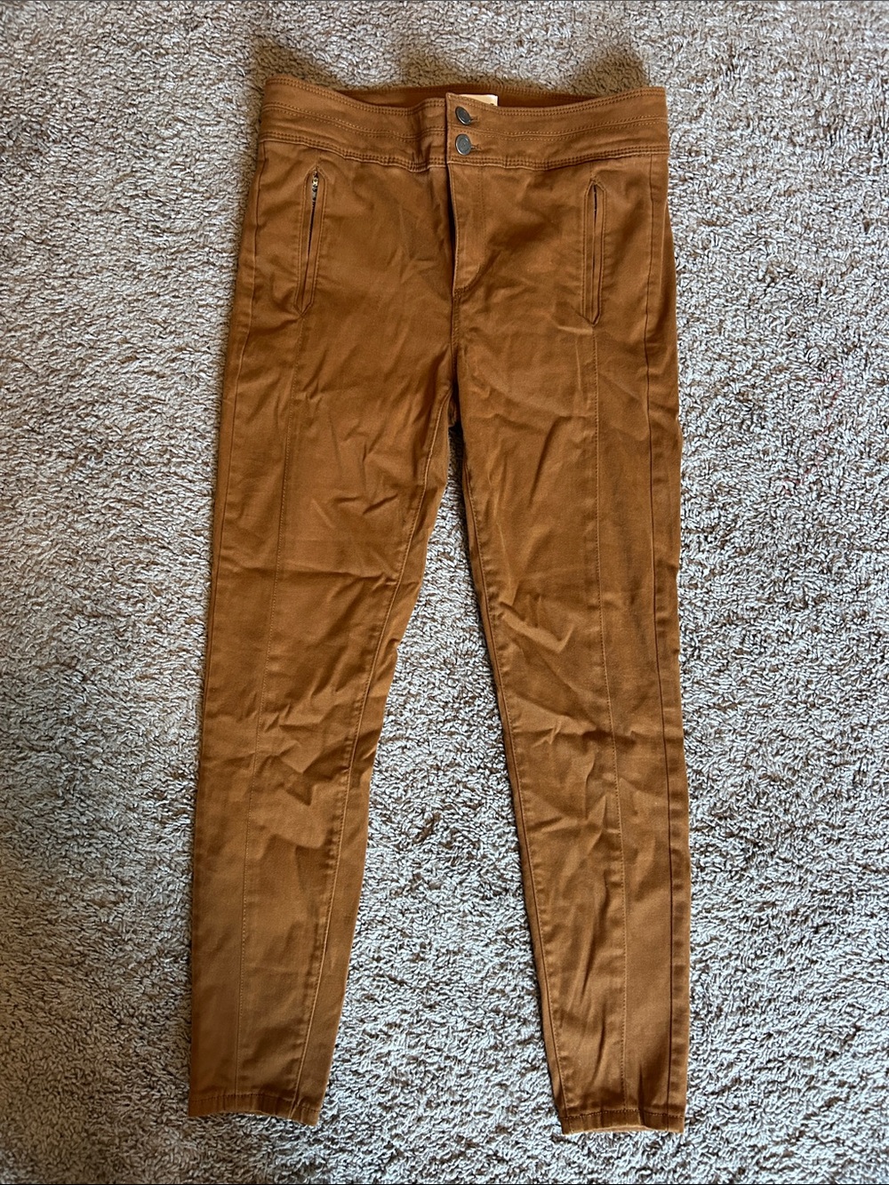 LOFT Women's Camel Brown Jeggings